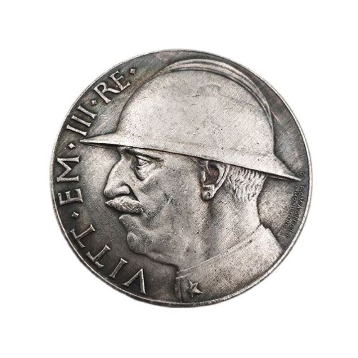 เหรียญอิตาลี1928เหรียญที่ระลึก-vitt-em-iiii-re-ของที่ระลึกของตกแต่งบ้านงานหัตถกรรมเหรียญ-italla