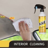 【LZ】☏┋◘  Car Fabric Roof Interior Cleaning Product Washing-free Powerful Stain Removal Safety Belt Seat Cleaner Car Wash Accessories