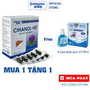 Cihanol HD - Viên Uống Hỗ Trợ Giải Độc và Tăng Cường Chức Năng Gan Hộp 50