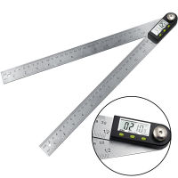 300mm 12inch Digital protractor Angle ruler 200mm 8inch angle Finder Meter Stainless Steel 360 degree goniometer inclinometer