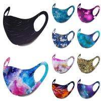 Multi-color custom washable dust-proof pad-dyed breathing valve protective color mask