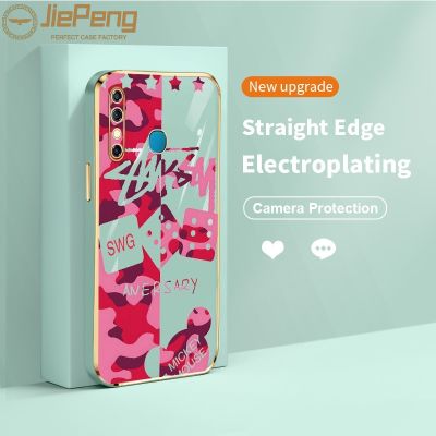JiePeng สำหรับ infinix Hot 8 tecno Spark 4 camon 12 Luxury Pink Mickey DICE Soft bumper Protection เคสโทรศัพท์