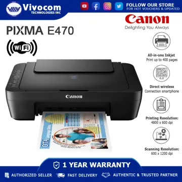 Inkjet Printers - PIXMA E410 - Canon Philippines