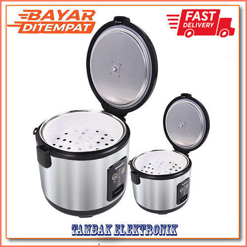 SANKEN SJ 1999 Rice Cooker 6in1 Kapasitas 1,8 Liter HITAM STENLIES
