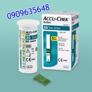 Que thử đường huyết Accu-Chek Active 25 hàng mới date xa