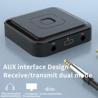 2 in 1 Bluetooth-compatible 5.1 Audio Receiver Transmitter 3.5mm dapter AUX Jack Wireless Audio Receiver Transmitter for Car