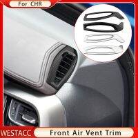 【hot】 Car Air Conditioning A/C Vent Outlet Cover Trim Decoration Sticker for C-HR CHR 2016 - 2022 RHD Accessories