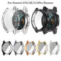 TPU Protector สำหรับ Huawei Watch GT 2 Pro GT 3 Pro 46มม. GT Runner ฝาครอบป้องกันหน้าจอ Protector Shell สำหรับ Huawei GT2 42มม. 46มม. GT 2e นาฬิกา3 Pro กันชนกรณี