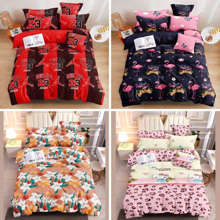 3 in 1 Canadian Cotton Bedding Set Lazada PH