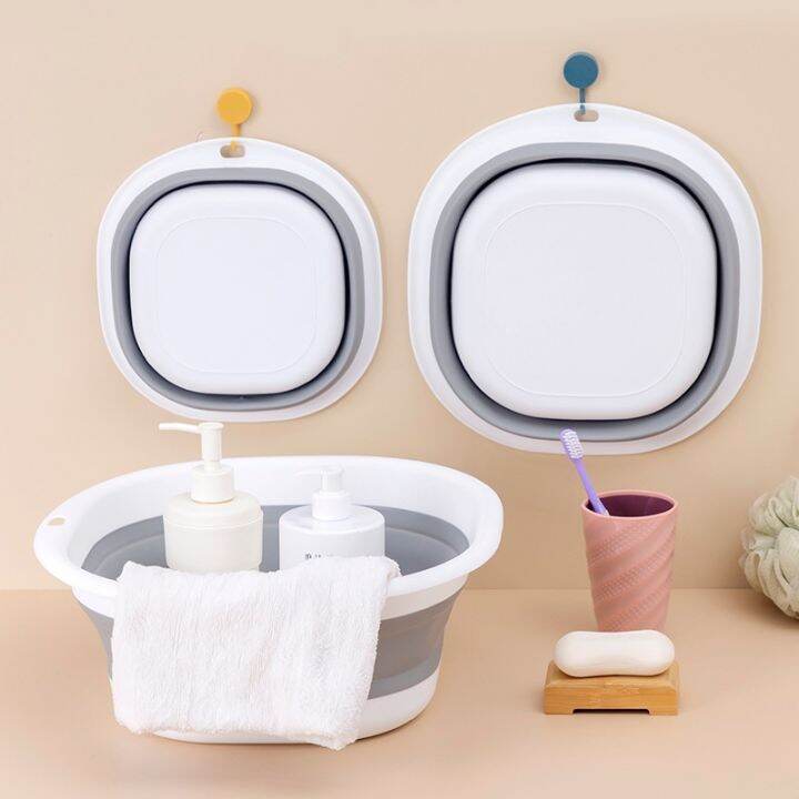 【CW】 2022 New Folding Basin Round Collapsible Washing Basins For ...