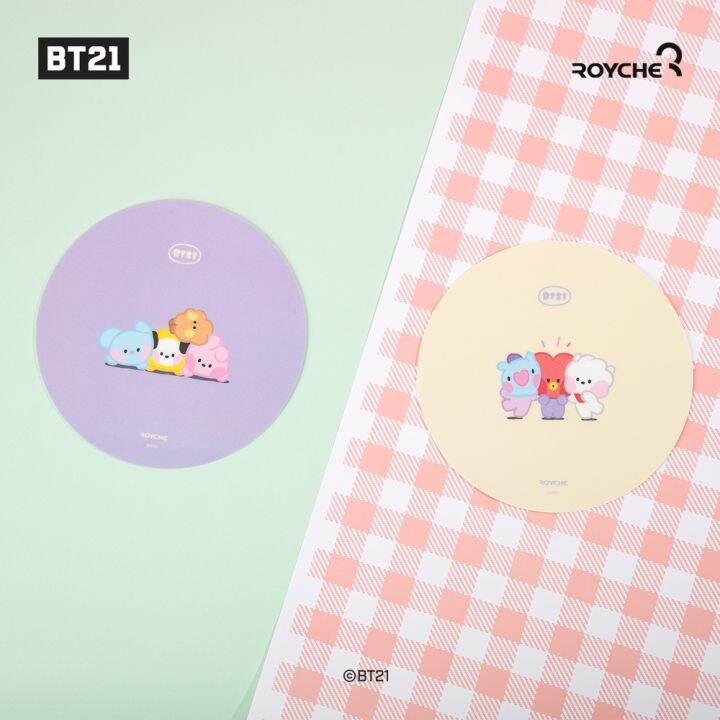 bt21-เป็นทางการ-bt21-minini-แผ่นรองเมาส์-mouse-pad