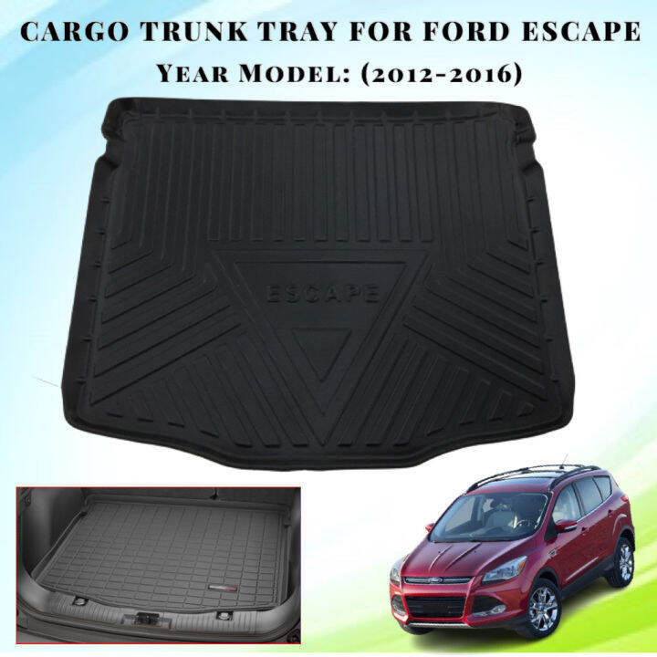 GECA 3mm Ford Escape 2012 2013 2014 2015 2016 Cargo Liner Trunk Tray