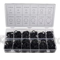 300Pcs/Set 12 SizesTap Washer Kit Holdtite Jumper Valves O Ring EC Body Washers Seals 9.19-17.88mm Black Oring Bearings Seals