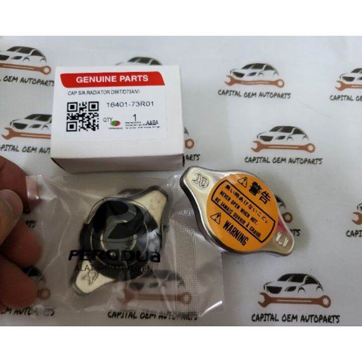 Local delivery 】 PERODUA ORIGINAL RADIATOR CAP MYVI AXIA BEZZA KANCIL