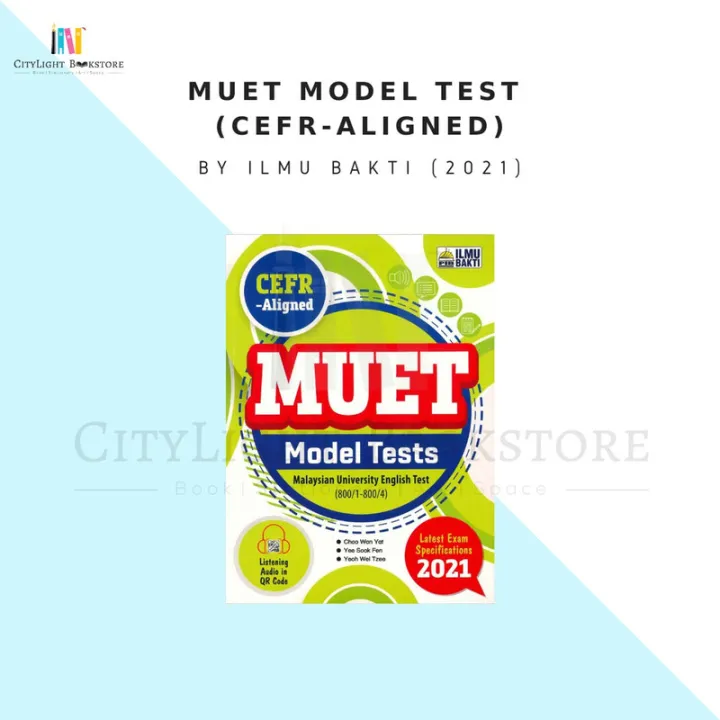 Buddybookstore Buku Latihan Muet Model Test Cefr Aligned 2021 Lazada