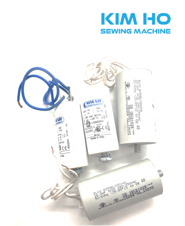 6UF/450V CAPACITOR/CONDENSER FOR CLUTCH MOTOR INDUSTRY SEWING MACHINE