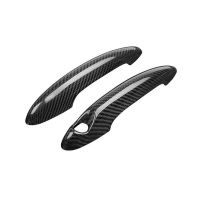 Carbon Fiber Car Door Handle Covers Trim Replacement Parts Fit for BMW MINI Cooper S R50 R52 R53 R55 R56 R57 R58 R59 R61 JC