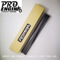 ( Pro+++ ) สปริงโช๊คหน้า Aerox/Qbix/Lexi/GrandFilano/Freego/Fino/GT แก้ปัญหากระแทก โช๊คแข็ง โช๊คย้วย คุ้มค่า อะไหล่ แต่ง มอเตอร์ไซค์ อุปกรณ์ แต่ง รถ มอเตอร์ไซค์ อะไหล่ รถ มอ ไซ ค์ อะไหล่ จักรยานยนต์