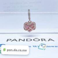 [พร้อมส่ง]  Pandora Sparkling Infinity Heart Dangle Charm