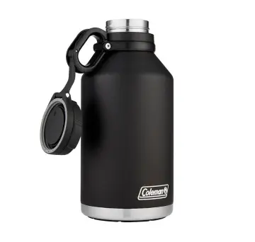 Coleman Autoseal FreeFlow Stainless Steel Insulated Water Bottle, 40 oz,  Black