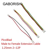 10pcs 1.25mm PicoBlade 2 3 4 12Pin Male to Female Housing Connector 1.25mm Extension Wire JST 1.25mm