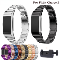 Metal Strap for Fitbit Charge 2 Charge2 Band Correa Screwless Stainless Steel Bracelet Wristbands Replacement Accessories