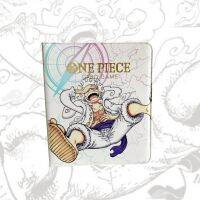 ONE PIECE Monkey D Luffy Gear Fifth Sun God Nika Leather Loose Leaf Card Book Jiugongge Anime Classics Game Collection Card Toy