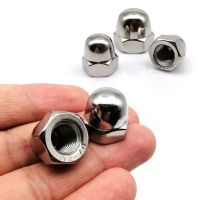 1/2/10/50pcs M3 M4 M5 M6 M8 M10 M12 M14 M16 304 A2-70 Stainless Steel Hex Hexagon Decorative Cover Semicircle Dome Cap Acorn Nut