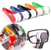 【DT】hot！ 5 Pcs Portable Multifunctional Glasses Cleaning Rub Eyeglass Sunglasses Spectacles Microfiber Cleaner Brushes Wiping Tools Mini