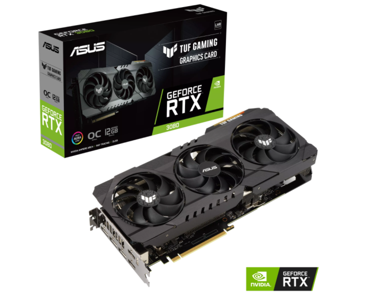 # ASUS TUF Gaming GeForce RTX 3080 OC Edition 12GB GDDR6X LHR # | Lazada