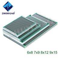 【YF】◇﹉  ZHIDEGAO 4pcs 6x8 7x9 8x12 9x15 cm double Side prototype pcb Board