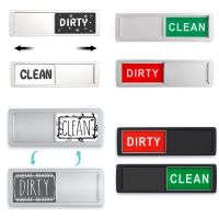 ✒ Dishwasher Magnets Clean Dirty Sign Magnet Dishwasher Sticker Indicator for Washing Machine Kitchen Supplies