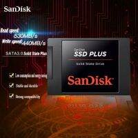 【บางกอกสปอต】SanDisk SSD PLUS 3D NAND 2.5" สเอสดี ของแท้ SATA Solid State Drive Max. 560MB/s (120G/240G/480G/1TB)