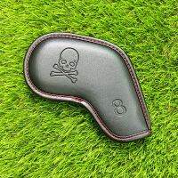 Golf Headcover SKULL Golf Woods Headcover Covers For Driver Fairway Iron Putter  Clubs Set Heads PU Leather Waterproo Unisex