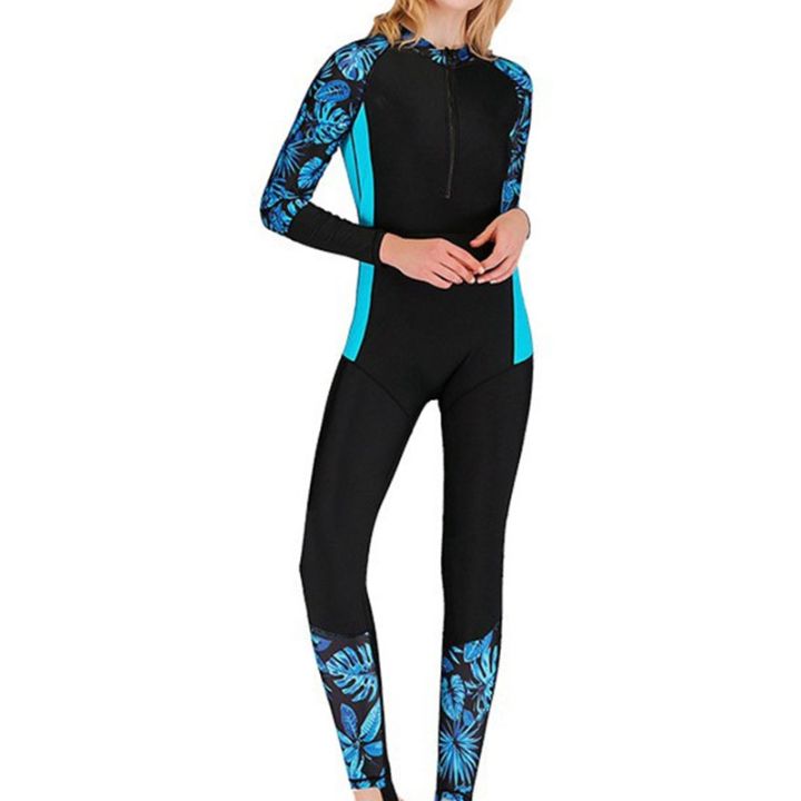 ชุดจัมพ์สูทสำหรับชุดว่ายน้ำหญิงโต้คลื่นแขนยาวแห้งเร็วสำหรับผู้หญิงเร่าร้อน2023-หลังจากใช้มันแล้ว