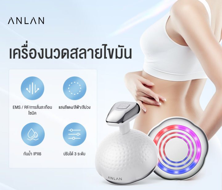 anlan-rf-อัลตราโซนิค7-in-1เครื่องนวดตัวลดน้ำหนักแบบกาวิเทชั่นผิวเผาผลาญไขมัน-เครื่องนวดสลายไขมัน-เครื่องนวดไฟฟ้าลดหน้าท้อง