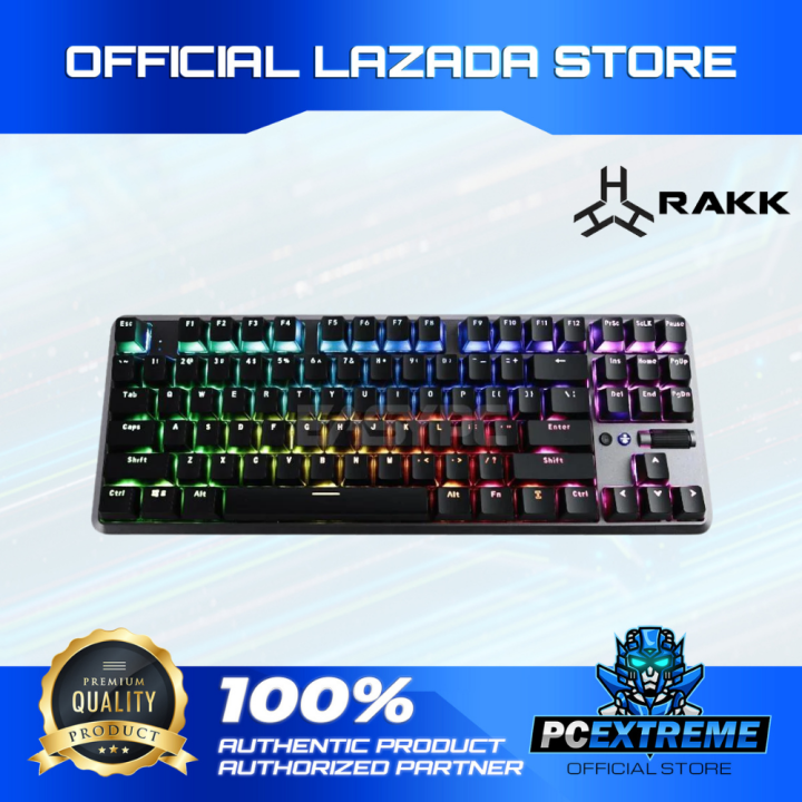 Rakk Lam Ang Pro RGB Mechanical Keyboard Kailh Speed Bronze | Lazada PH