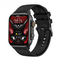 นาฬิกาออกกำกาย 2023 Smartwatch 2.0 AMOLED Always-on Dispaly Fitness Trackers Bluetooth Call IP68 Waterproof Smart Watch Men Women Watches Ultra Series 8