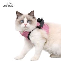 【JCHEN pet supplie】สายรัดและสายจูงแมวสำหรับเดิน Dolloutdoor Pet Vest Harness And Leash For Cats And Small Dogs