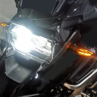 Front LED Turn Signal Indicator Lights Flasher Blinker for R1250GS S1000XR F900R Motorcycle Accessories