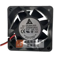 ❂ 2pcs FOR DELTA 6CM 6025 12V 0.48A PWM AFB0612EH temperature control cooling fan Server Fan 60x60x25mm