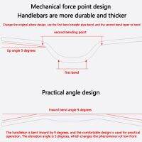มือจับอุปกรณ์เพิ่มความสูงจักรยาน MTB 31.8X72อลูมิเนียม0/780Mm กลืนแฮนด์เพิ่มขึ้น90Mm อะไหล่จักรยานจักรยานพับเก็บได้ภูเขา