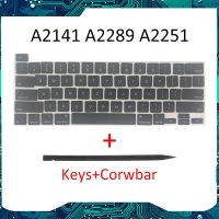 Laptop A2141 A2289 A2251 Key Cap Set Azerty For Macbook Pro Retina 13 quot; 16 quot; Keycaps keys Keyboard Repair 2019 2020