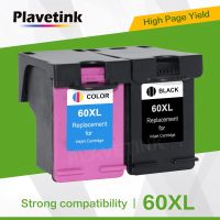 Plavetink 60XL Ink Cartridge 60 Compatible For Hp Photosmart C4780 C4783 C4795 C4799 D110a F2400 Deskjet D1660 D1663 D2530 D2545