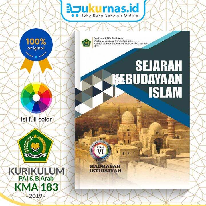 Buku Siswa Sejarah Kebudayaan Islam SKI Kelas 6 MI KEMENAG | Lazada ...