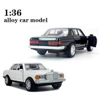 รถ Diecast ล้อ1:36ขนาด1993 W124หุ่นโลหะรถคลาสสิกการจำลองสูงของเล่นรถลากอัลลอยสะสมสำหรับเป็นของขวัญเด็กผู้ชาย