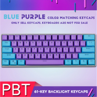 GPlanet เซ็ตปุ่มคีย์แคป 104 คีย์ PBT Backlight Keycaps ไฟลอด สำหรับคีย์ยอร์ด Mechanical