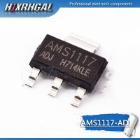 50ชิ้น Ams1117-adj Sot-223 Ams1117 Sot223ควบคุมแรงดันไฟฟ้า Ams1117-adj Smd