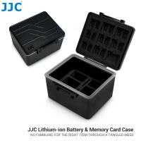 JJC 6ช่องเสียบแบตเตอรี่ที่วางกล่องเหมาะกับ DMW-BLF19พานาโซนิค DMW-BLK22แบตเตอรี่สำหรับ Lumix DMC-GH3 DMC-GH4 DC-GH5 DC-GH5S DC-G9