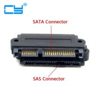 2PCS/lot SFF-8482 SAS 22 Pin to 7 Pin 15 Pin SATA Hard Disk Drive Raid Adapter with 15 Pin Power Port Free shipping